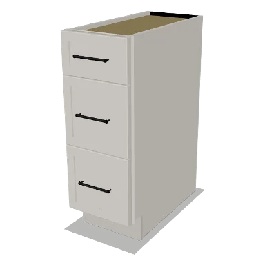 3DB12 cabinet in Micro Shaker Off White