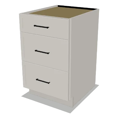 3DB21 cabinet in Micro Shaker Off White