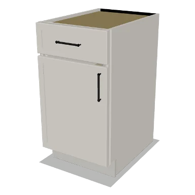 B18 cabinet in Micro Shaker Off White