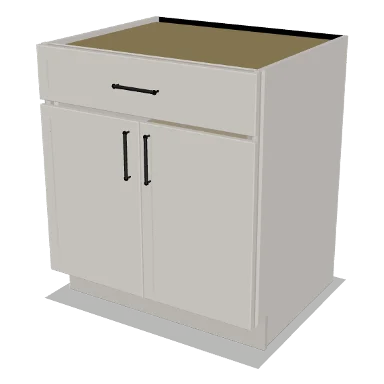 B30 cabinet in Micro Shaker Off White