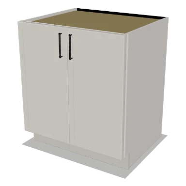 B30FH cabinet in Micro Shaker Off White