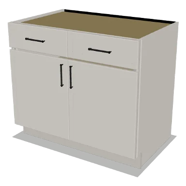 B39 cabinet in Micro Shaker Off White