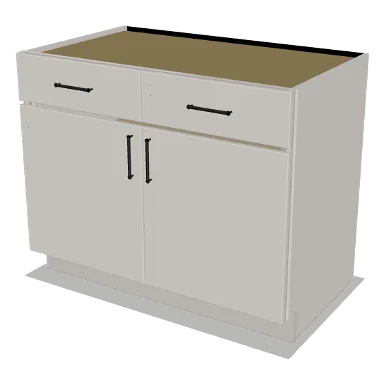 B42 cabinet in Micro Shaker Off White