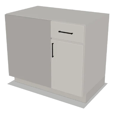 BBC42/45-39 cabinet in Micro Shaker Off White