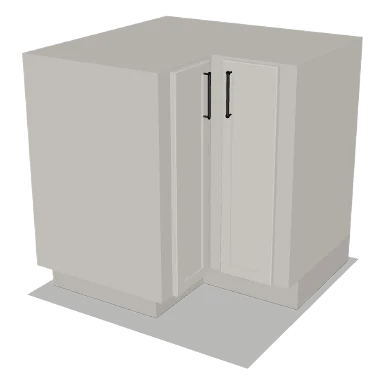 BER33 cabinet in Micro Shaker Off White