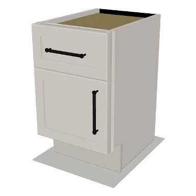 MINI cabinet in Micro Shaker Off White