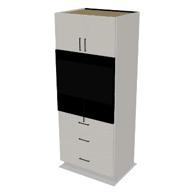 OC338424 cabinet in Micro Shaker Off White