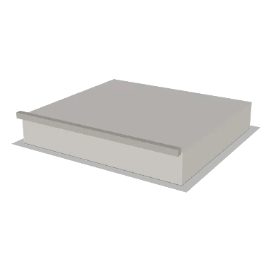 RT27 cabinet in Micro Shaker Off White