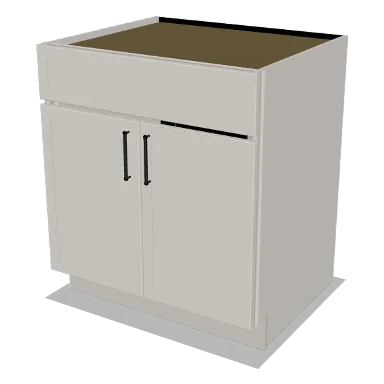 SB30 cabinet in Micro Shaker Off White