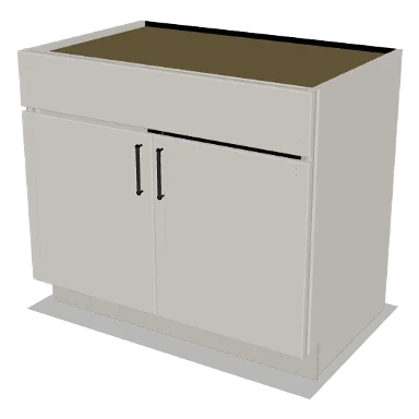 SB39 cabinet in Micro Shaker Off White