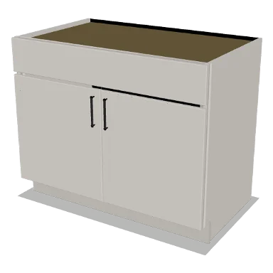 SB42 cabinet in Micro Shaker Off White