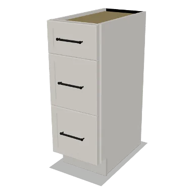 VDB12 cabinet in Micro Shaker Off White