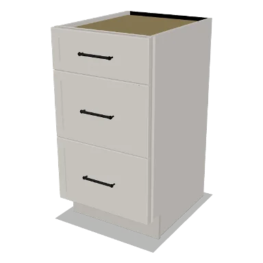 VDB18 cabinet in Micro Shaker Off White