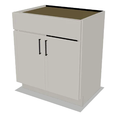VSB30 cabinet in Micro Shaker Off White