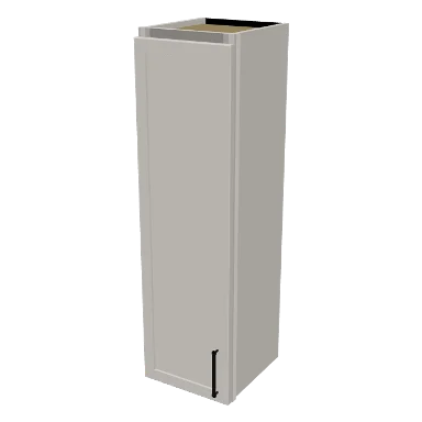 W1242 cabinet in Micro Shaker Off White