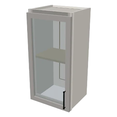 W1530GD cabinet in Micro Shaker Off White