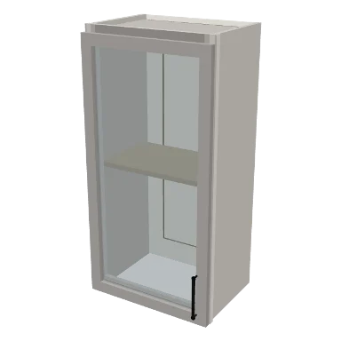 W1836GD cabinet in Micro Shaker Off White