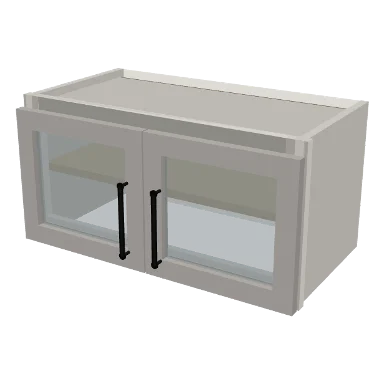W2412GD cabinet in Micro Shaker Off White