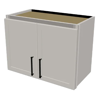 W2418 cabinet in Micro Shaker Off White
