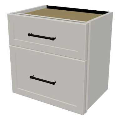 W2D1818 cabinet in Micro Shaker Off White