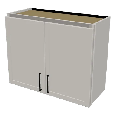 W3024 cabinet in Micro Shaker Off White