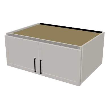 W361524 cabinet in Micro Shaker Off White