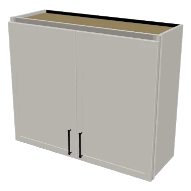 W3630 cabinet in Micro Shaker Off White