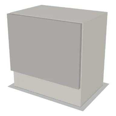 WXC1818 cabinet in Micro Shaker Off White