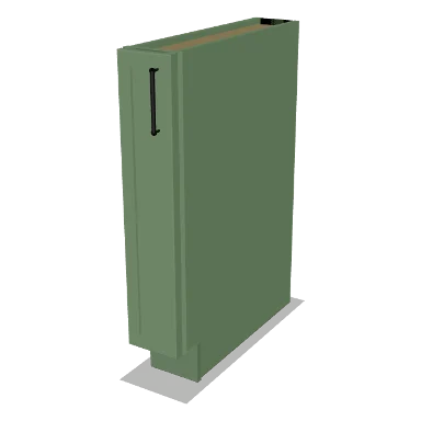 B06SR cabinet in Micro Shaker Sage Green