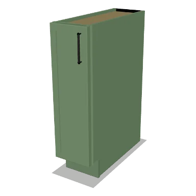 B09SR cabinet in Micro Shaker Sage Green