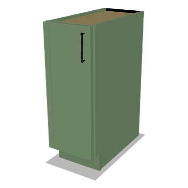 B12FH cabinet in Micro Shaker Sage Green