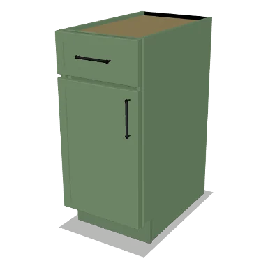 B15 cabinet in Micro Shaker Sage Green
