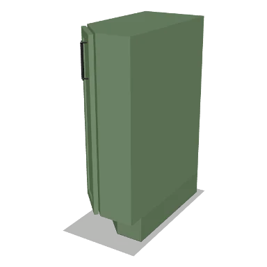 BAE12L cabinet in Micro Shaker Sage Green
