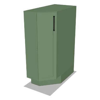 BAE12R cabinet in Micro Shaker Sage Green