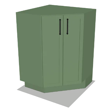 BAE24 cabinet in Micro Shaker Sage Green