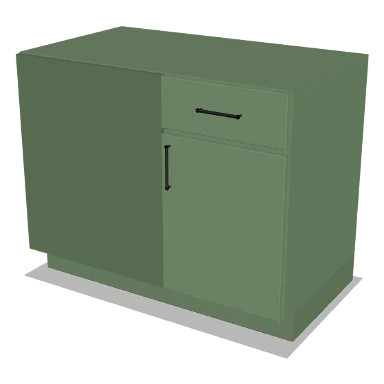 BBC45/48-42 cabinet in Micro Shaker Sage Green