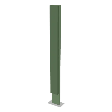 BF3 cabinet in Micro Shaker Sage Green
