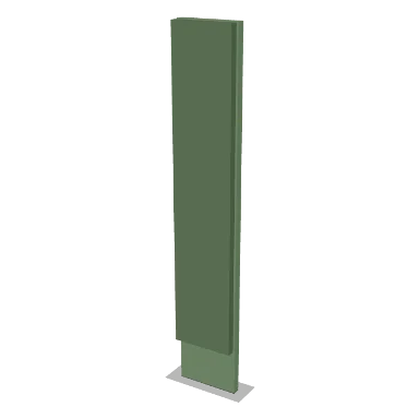 BF6 cabinet in Micro Shaker Sage Green