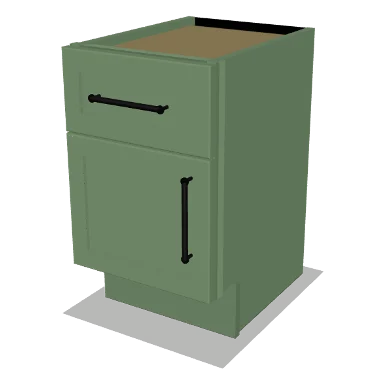 MINI cabinet in Micro Shaker Sage Green