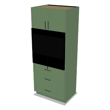 OC338424 cabinet in Micro Shaker Sage Green