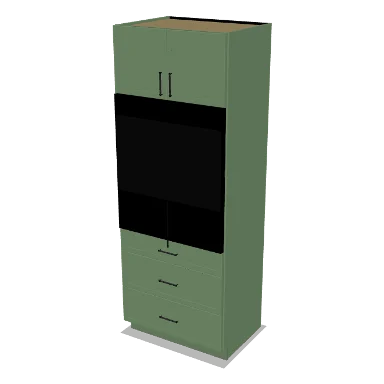 OC339024 cabinet in Micro Shaker Sage Green