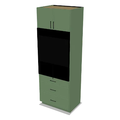OC339624 cabinet in Micro Shaker Sage Green