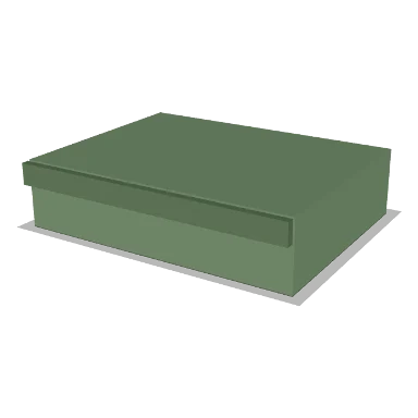 OC33D-TOP cabinet in Micro Shaker Sage Green