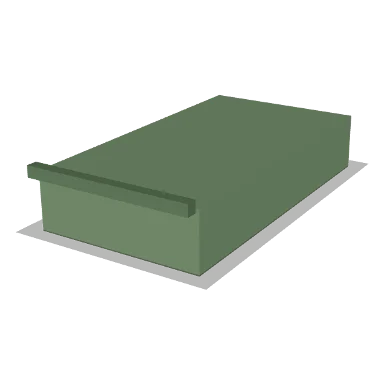 RT15 cabinet in Micro Shaker Sage Green