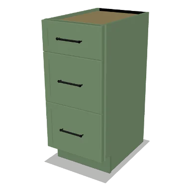 VDB15 cabinet in Micro Shaker Sage Green