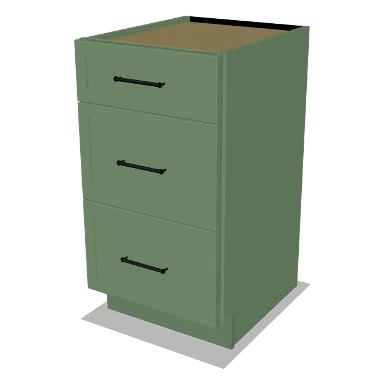 VDB18 cabinet in Micro Shaker Sage Green