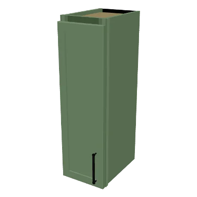 W0930 cabinet in Micro Shaker Sage Green