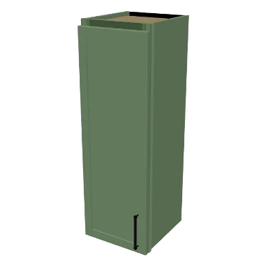 W1236 cabinet in Micro Shaker Sage Green