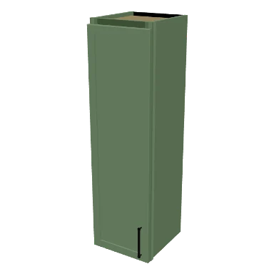 W1242 cabinet in Micro Shaker Sage Green