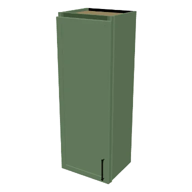 W1542 cabinet in Micro Shaker Sage Green